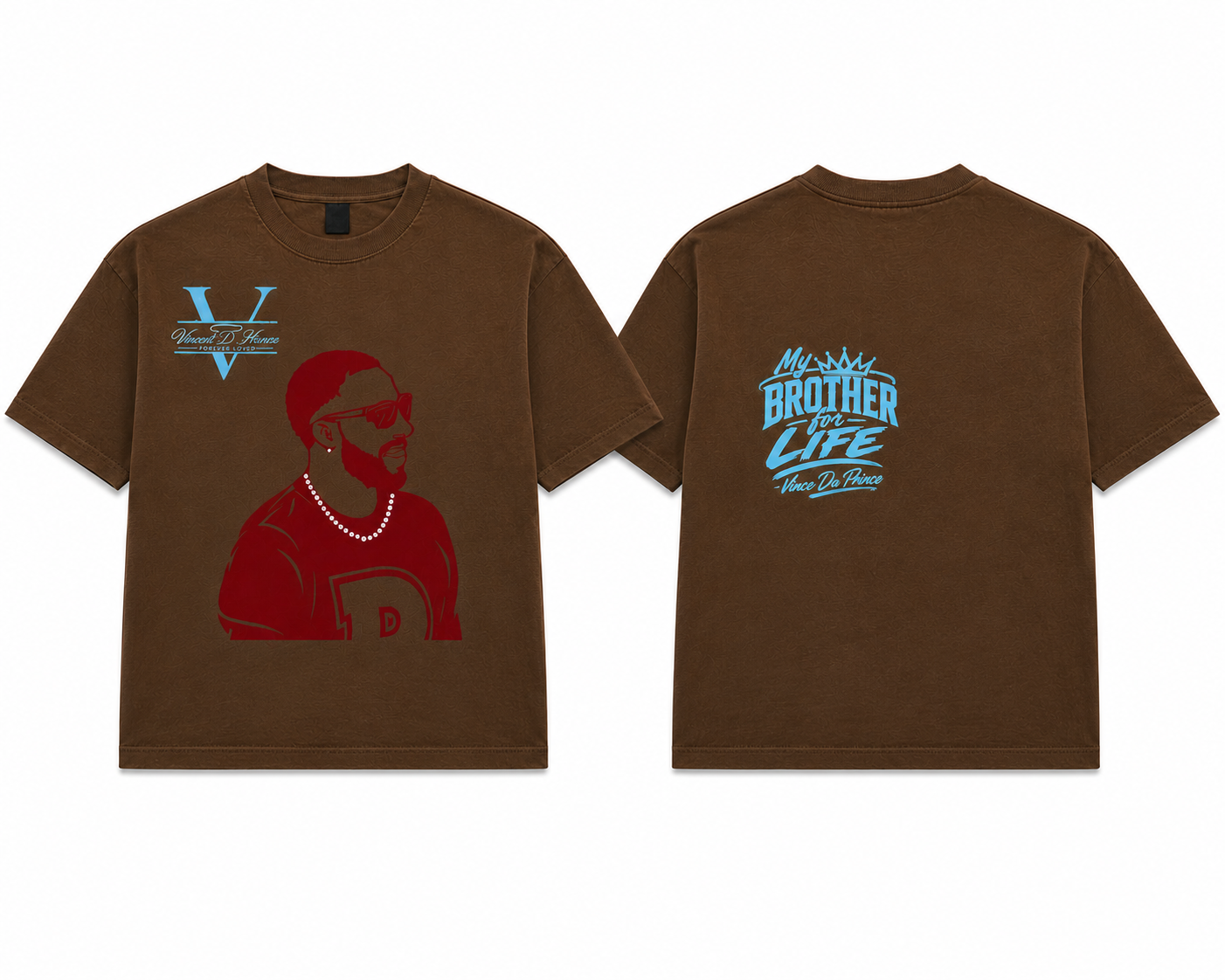 Oversized Cropped Tee - Vince Da Prince "Special Edition"