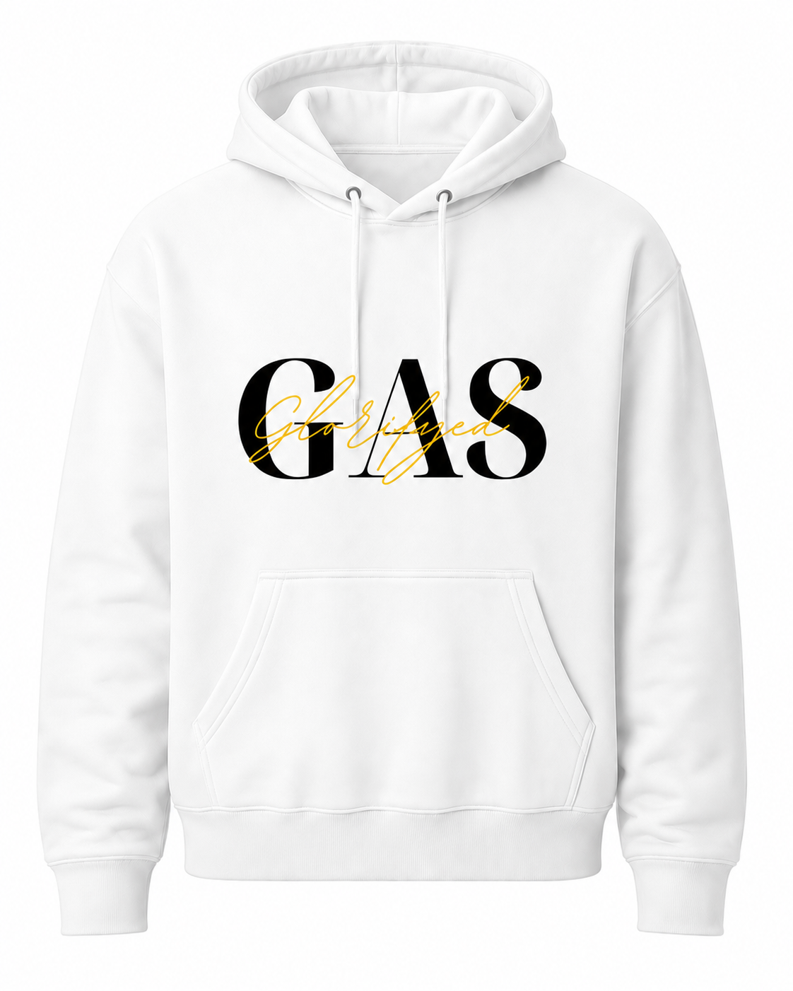 GAS White Hoodie