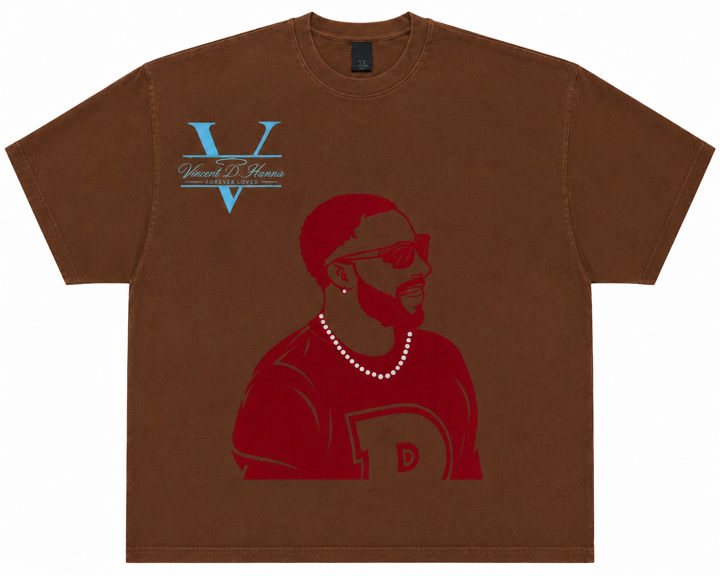 Oversized Cropped Tee - Vince Da Prince "Special Edition"
