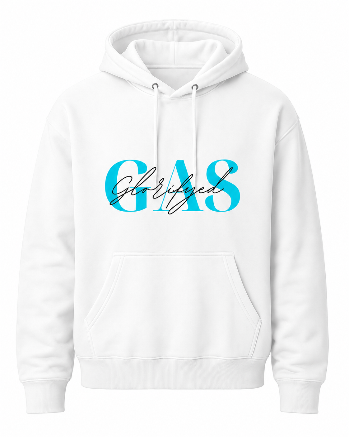 GAS White Hoodie