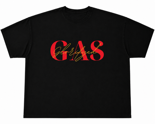 GAS Black Short Sleeve T-Shirt
